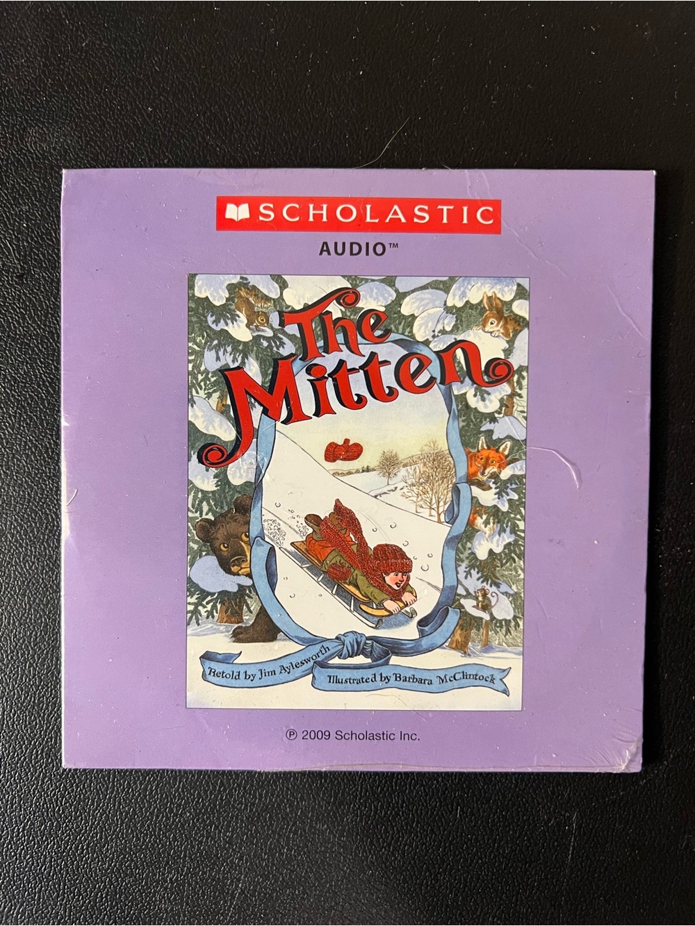 Scholastic: The Mitten Audio Book (CD, 2009) New Sealed